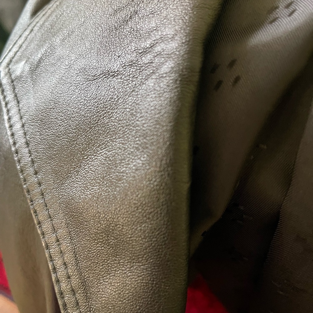 Leather jacket